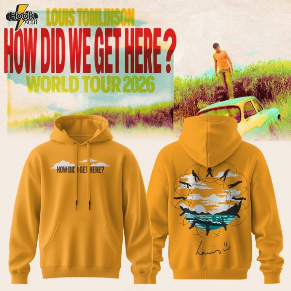 Louis Tomlinson "Lemonade" How Did We Get Here? Tour Hoodie - Yellow