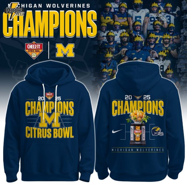 Michigan Wolverines – Citrus Bowl Champions Hoodie