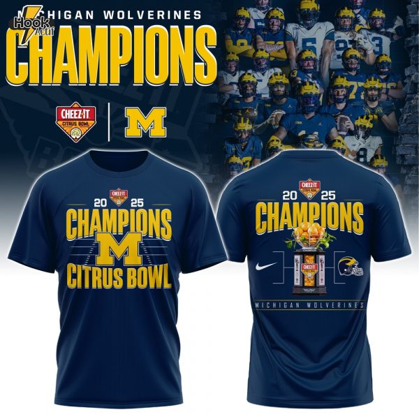 Michigan Wolverines – Citrus Bowl Champions T-shirt