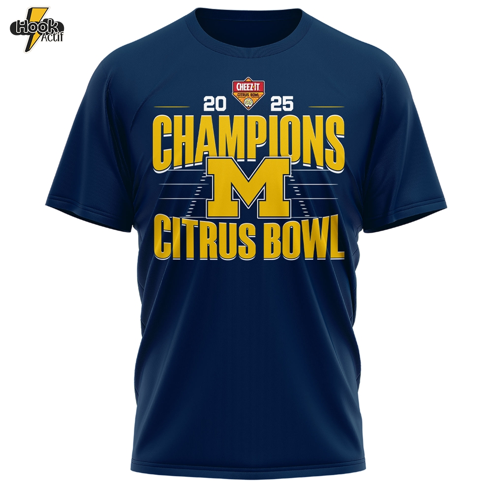 Michigan Wolverines – Citrus Bowl Champions T-shirt Michigan Wolverines – Citrus Bowl Champions T-shirt
