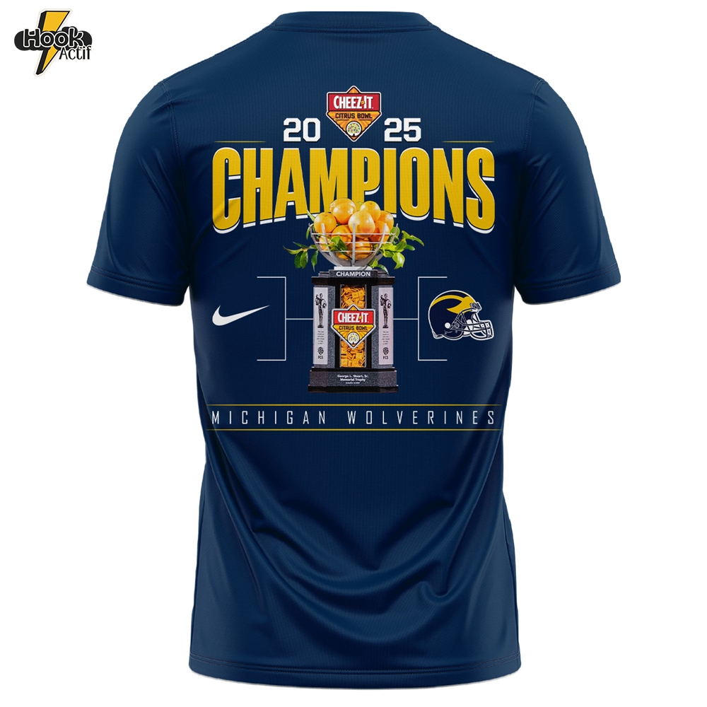 Michigan Wolverines – Citrus Bowl Champions T-shirt Michigan Wolverines – Citrus Bowl Champions T-shirt