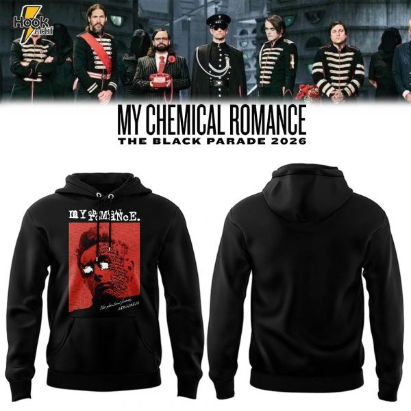 My Chemical Romance Black Parade 2026 Tour Hoodie – Design 10