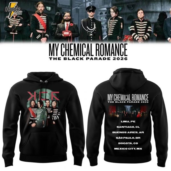 My Chemical Romance Black Parade 2026 Tour Hoodie – Design 2
