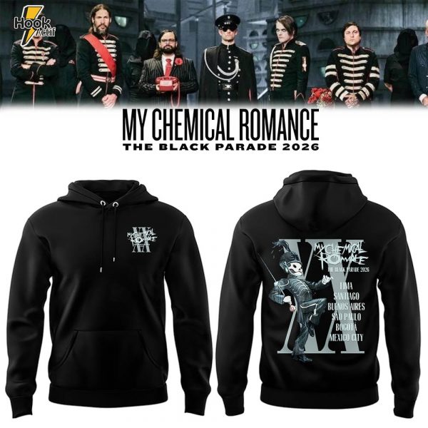 My Chemical Romance Black Parade 2026 Tour Hoodie – Design 4
