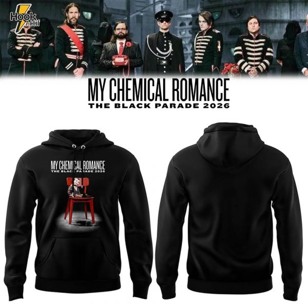 My Chemical Romance Black Parade 2026 Tour Hoodie – Design 7
