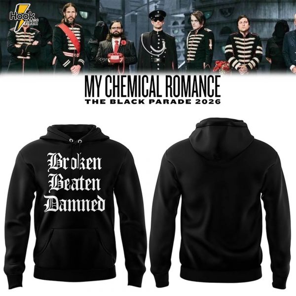 My Chemical Romance Black Parade 2026 Tour Hoodie – Design 8