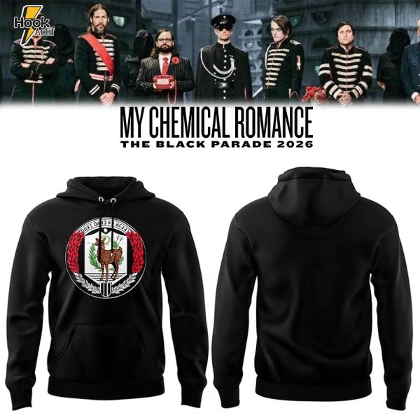 My Chemical Romance Black Parade 2026 Tour Limited Hoodie