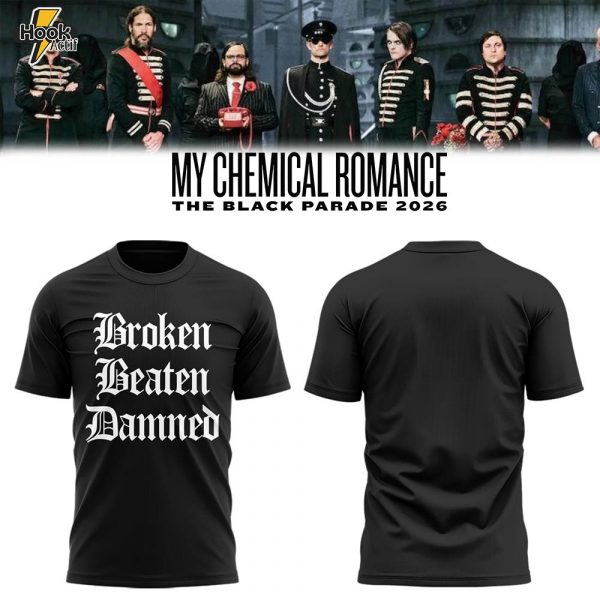 My Chemical Romance Black Parade 2026 Tour Limited Tee – Design 10