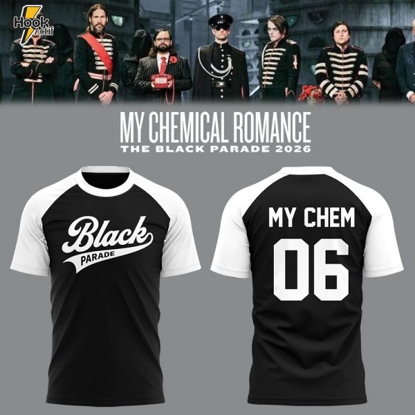 My Chemical Romance Black Parade 2026 Tour Limited Tee – Design 4