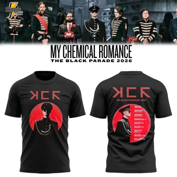 My Chemical Romance Black Parade 2026 Tour Limited Tee – Design 5