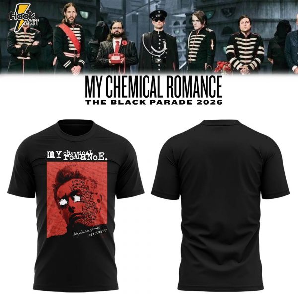 My Chemical Romance Black Parade 2026 Tour Limited Tee – Design 6
