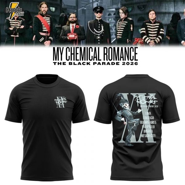 My Chemical Romance Black Parade 2026 Tour Limited Tee – Design 7