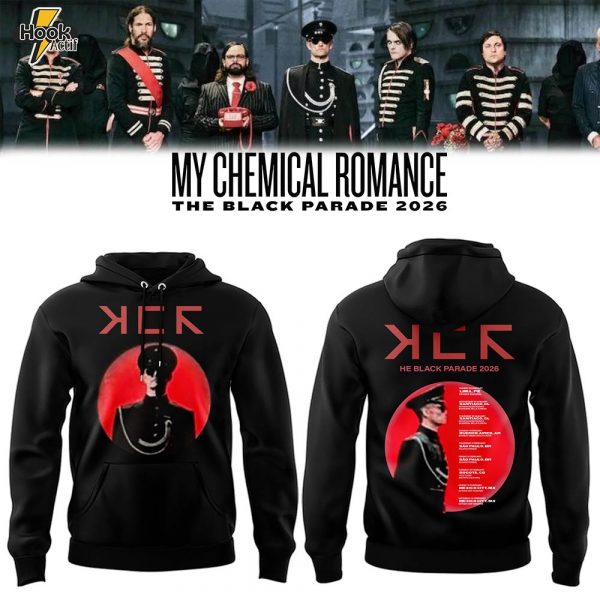 My Chemical Romance Black Parade 2026 Tour Pullover Hoodie