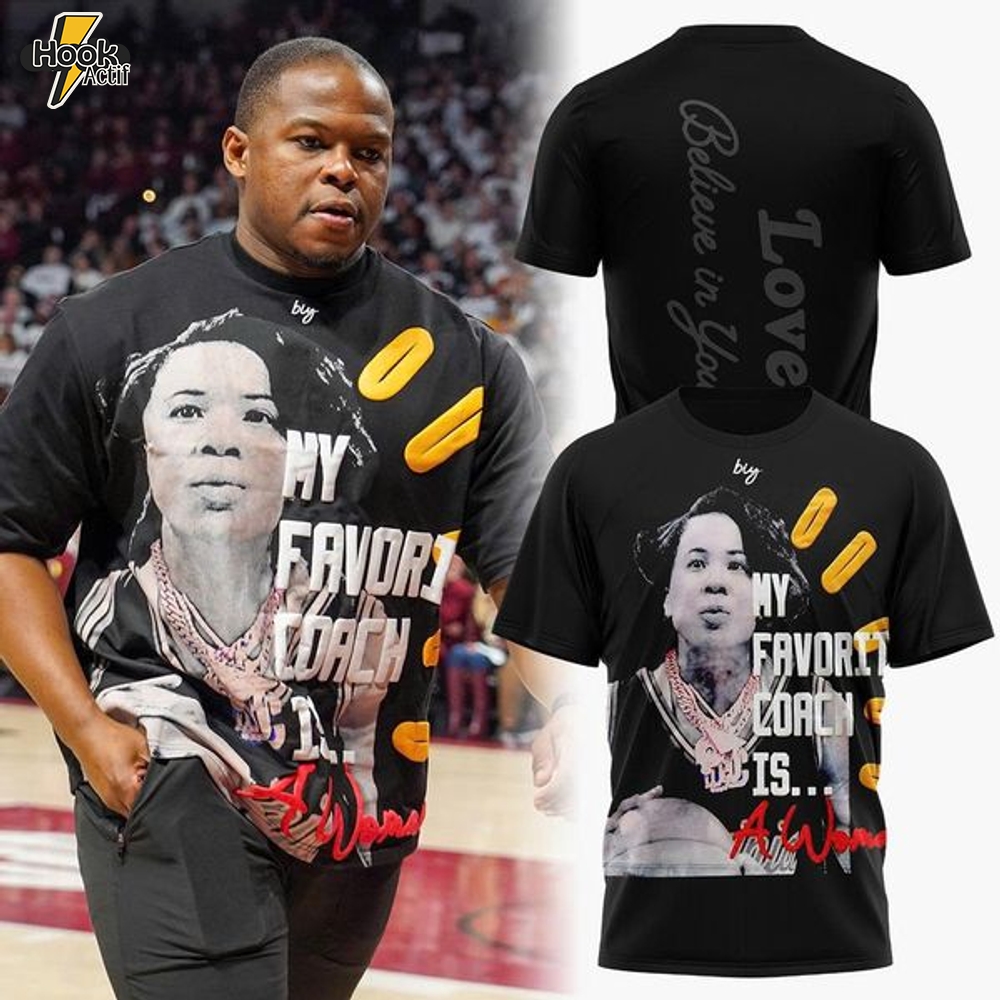 My favorite coach is a woman T-shirt My favorite coach is a woman T-shirt