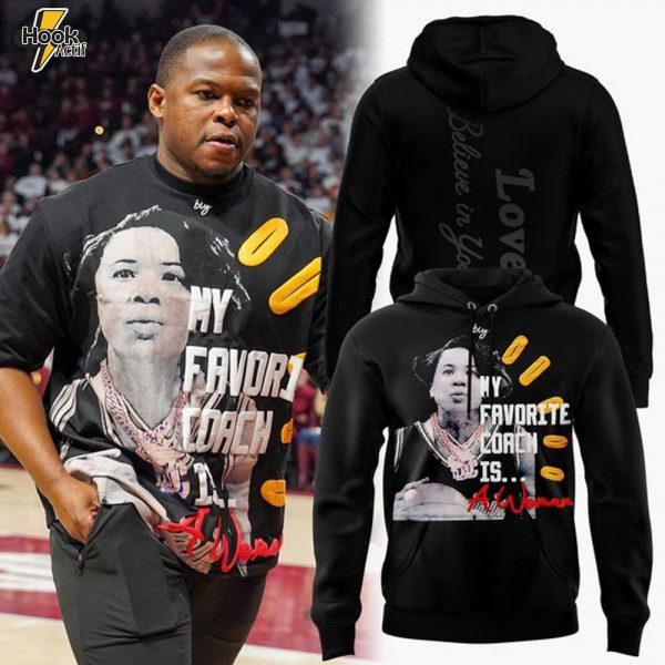 My favorite coach is a woman hoodie