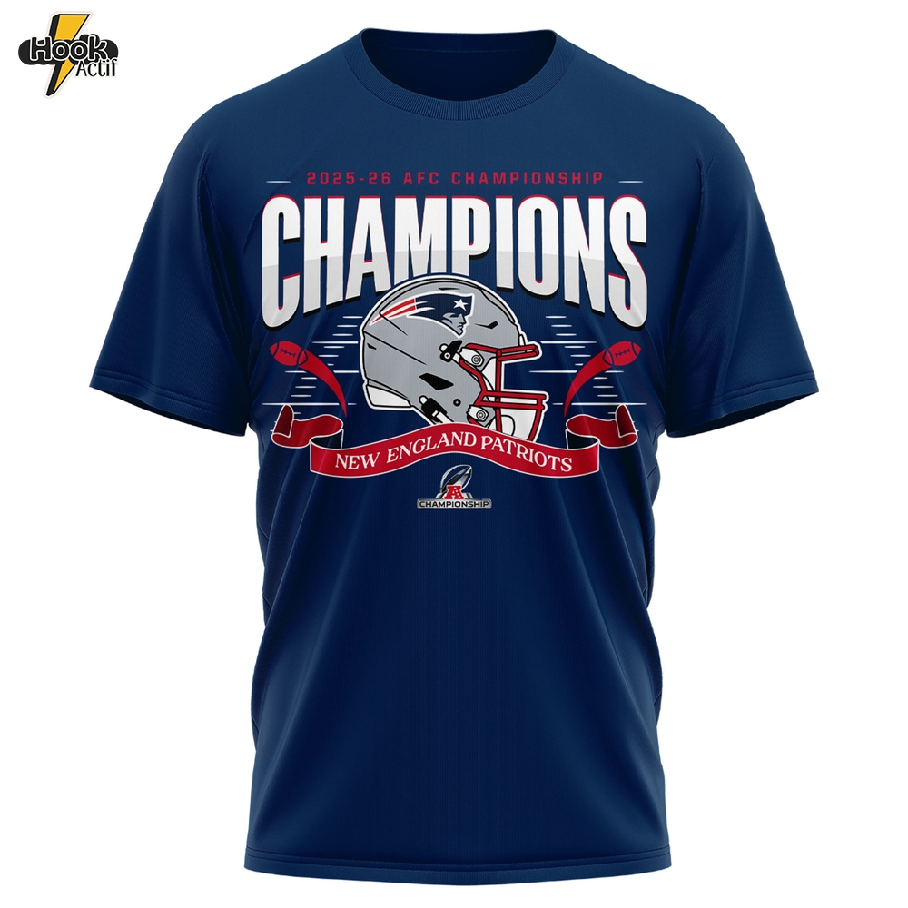 New England Patriots AFC Championship T-shirt New England Patriots AFC Championship T-shirt