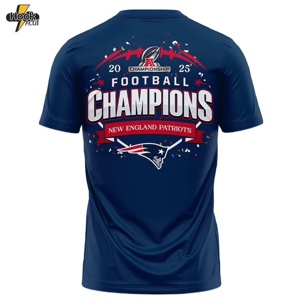 New England Patriots AFC Championship T-shirt New England Patriots AFC Championship T-shirt