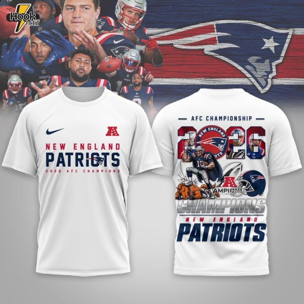 New England Patriots | Premium NFL 2026 Super Bowl 3D Shirt -