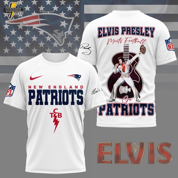 New England Patriots | Premium NFL Elvis Presley Fan 3D Shirt NY
