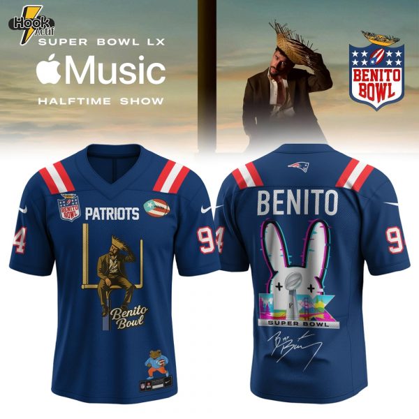 New England Patriots x Bad Bunny Super Bowl LX The Halftime Show Special Edition Jersey