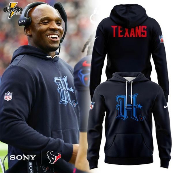 "New arrival" H.Texans Limited Edition Uniforms Combo Hoodie-V1