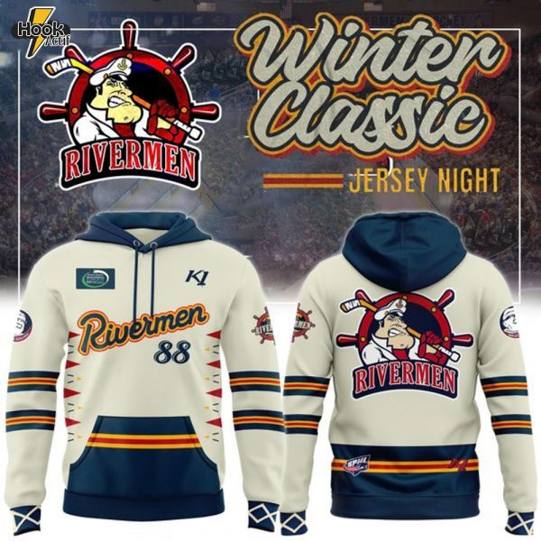 Official Peoria Rivermen Winter Classic Look Hoodie(Updated Version)