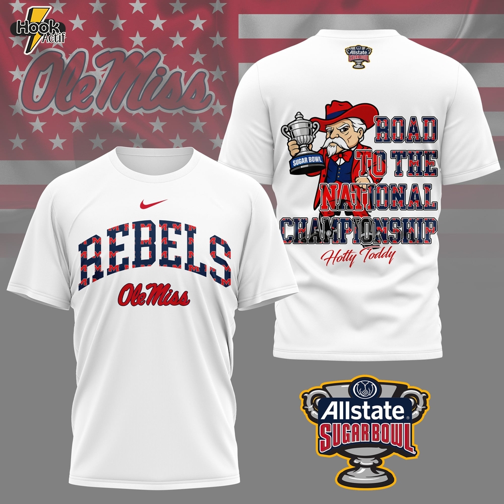 Ole Miss Rebels | Premium NCAA Sugar Bowl Game Champions Shirt NY Ole Miss Rebels | Premium NCAA Sugar Bowl Game Champions Shirt NY