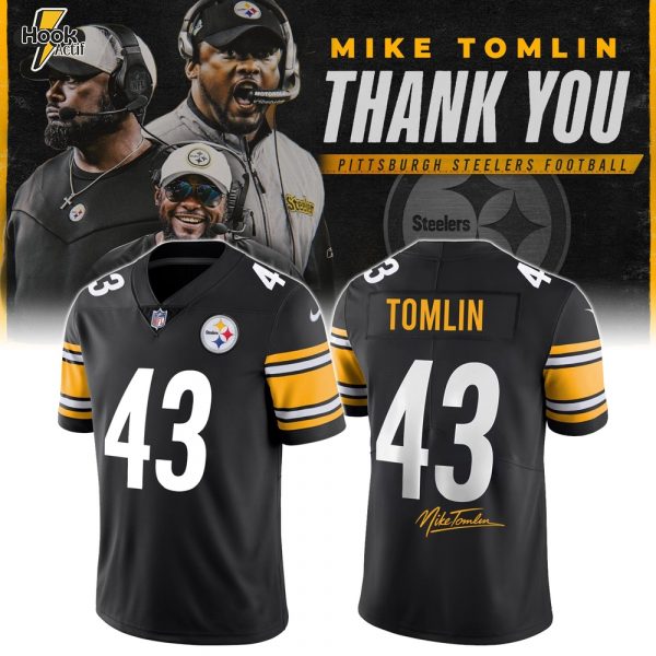 P Steelers x Thank You Coach Tomlin Jersey Limited Edition Selling Out Fast