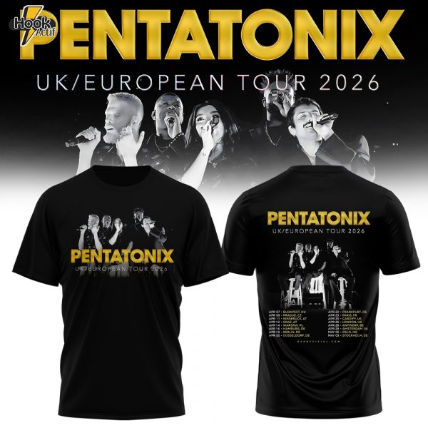 Pentatonix – UK/European Tour 2026 Limited Edition Tshirt