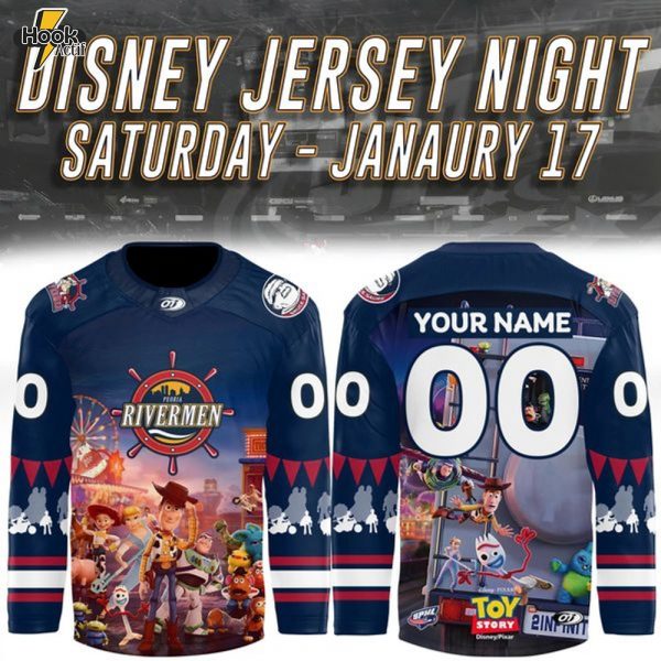Peoria Rivermen ''Disney Jersey Night'' Hockey Jersey