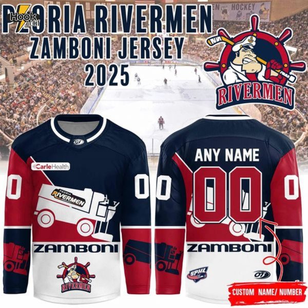Peoria Rivermen Zamboni replica Jersey