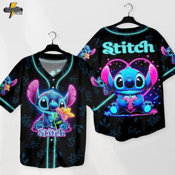Personalized Stitch Baseball Jersey – Name Edition