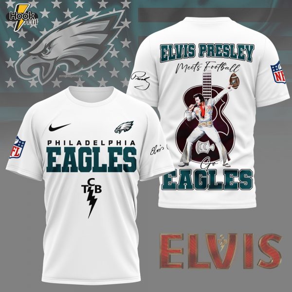 Philadelphia Eagles | Premium NFL Elvis Presley Fan 3D Shirt NY