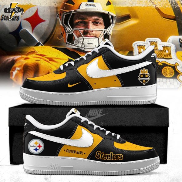 Pittsburgh Steelers 1933 Throwback Uniform AF1 Sneakers