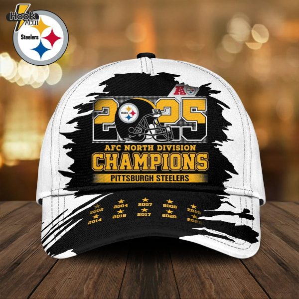 Pittsburgh Steelers | Premium NFL AFC North Champions Classic Cap TD