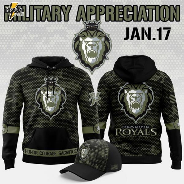 Reading Royals Military Appreciation Specialty Hoodie