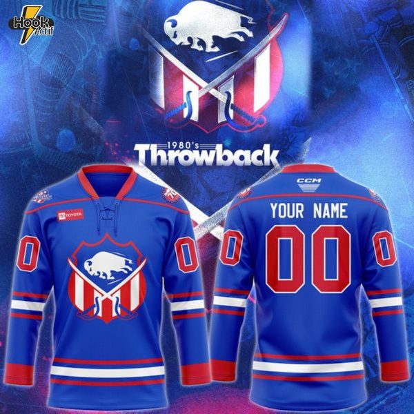 Rochester Americans 1980s Retro Night Limited Hockey Jersey