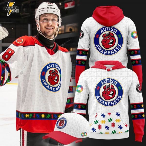 Rockford IceHogs 2026 Autism Awareness Specialty Hoodie