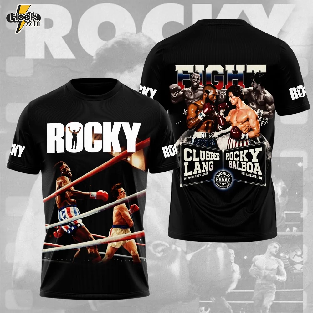 Rocky 50th Anniversary 3D Apparel Rocky 50th Anniversary 3D Apparel