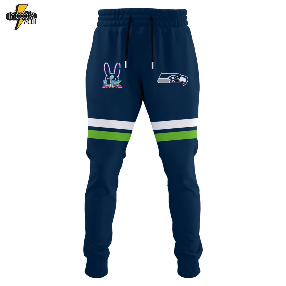 S Seahawks x Bad Bunny | Super Bowl 2026 Hoodie Limited Edition Selling Out Fast S Seahawks x Bad Bunny | Super Bowl 2026 Hoodie Limited Edition Selling Out Fast