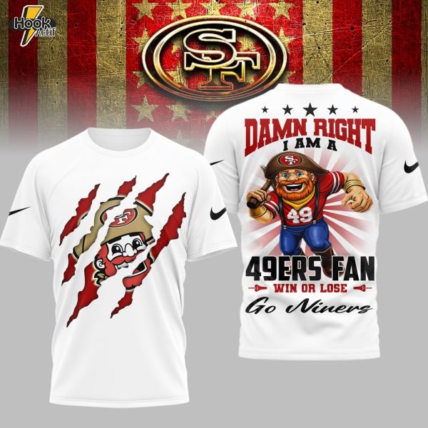 San Francisco 49ers | Premium NFL Go Niners 3D Shirt NY