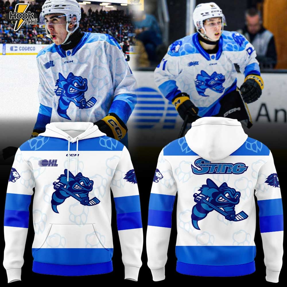Sarnia Sting Lions night at the Hive Combo Hoodie Sarnia Sting Lions night at the Hive Combo Hoodie