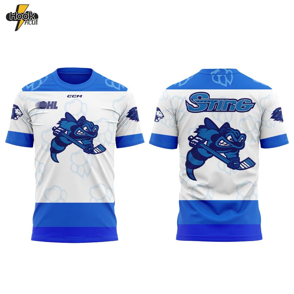 Sarnia Sting Lions night at the Hive Combo Shirt Sarnia Sting Lions night at the Hive Combo Shirt