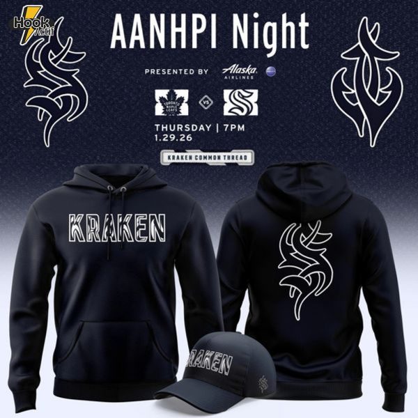 Seattle Kraken AANHPI Night 2026 Commemorative Hoodie