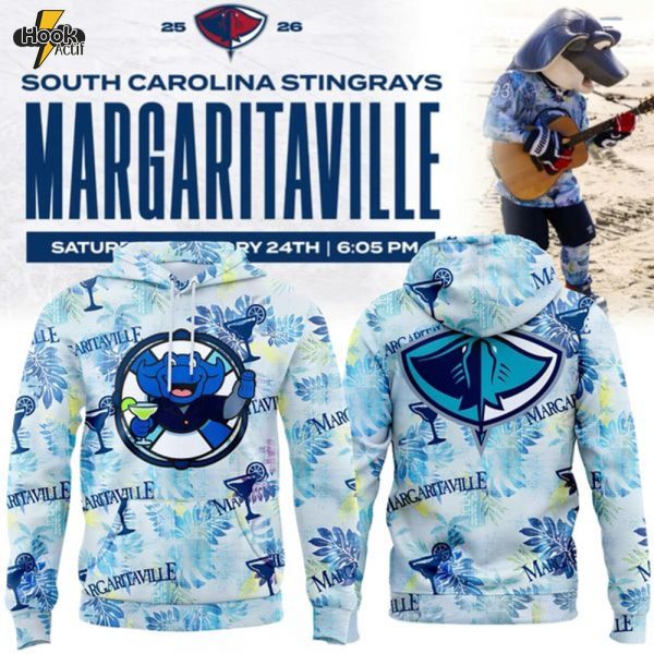 South Carolina Stingrays 2026 Margaritaville™ Night Hoodie