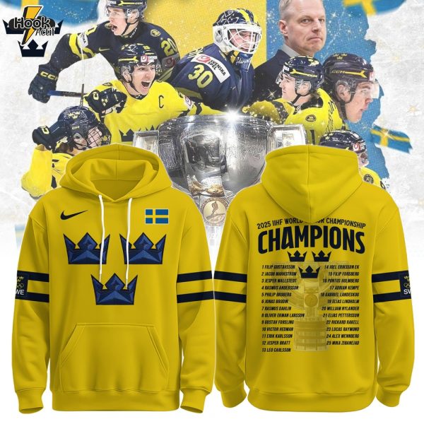 Sweden Hockey Special IIHF World Juniors Championship Limited Edition Hoodie