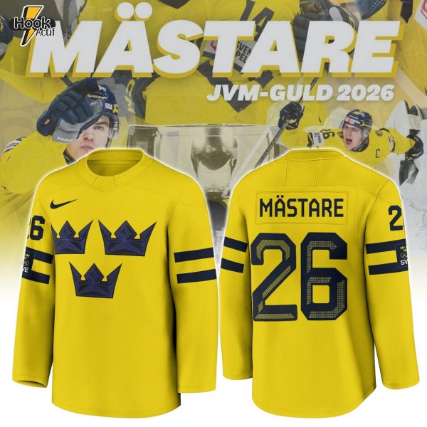 Sweden Hockey Special IIHF World Juniors Championship Limited Edition Jersey