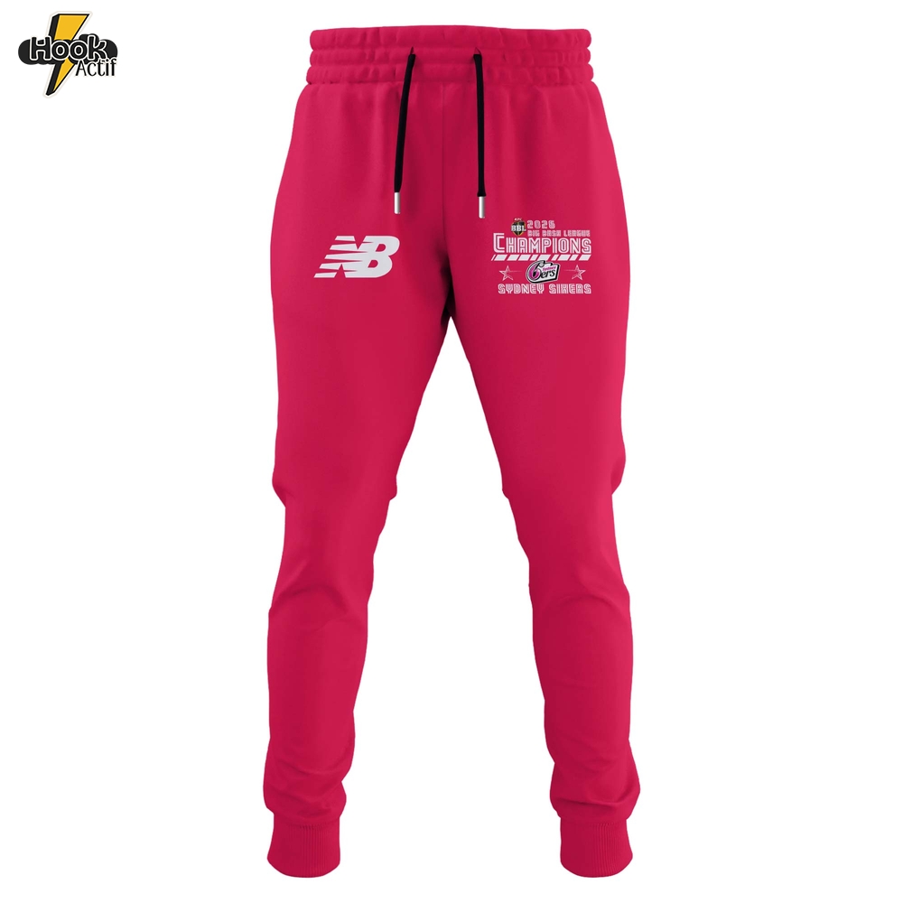 Sydney Sixers Special BBL Champions 2026 Limited Edition T.shirt - Red Sydney Sixers Special BBL Champions 2026 Limited Edition T.shirt - Red