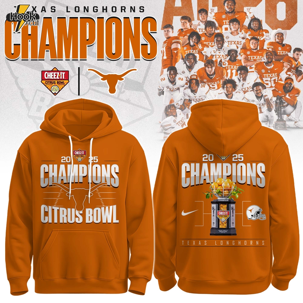 Texas Longhorns – Citrus Bowl Champions Hoodie Texas Longhorns – Citrus Bowl Champions Hoodie