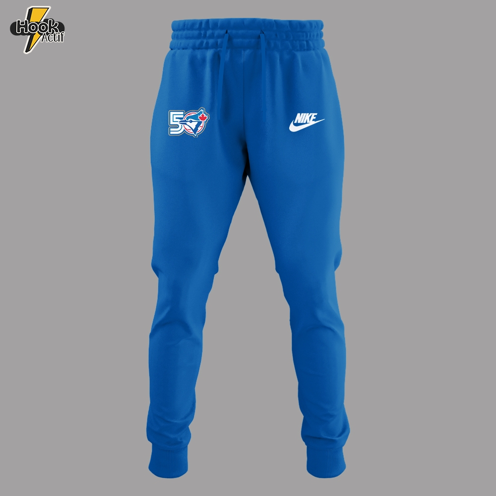 Toronto Blue Jays New Era White Historical Championship Hoodie - Blue Toronto Blue Jays New Era White Historical Championship Hoodie - Blue